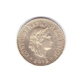 Moneda Elvetia 5 rappen 2013, stare foarte buna, curata, Europa, Cupru-Nichel