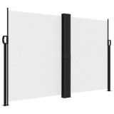 Cumpara ieftin Copertina laterala retractabila, alb, 160 x 600 cm