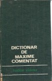 Dictionar de maxime comentat - Tudor Vianu