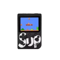 Consola retro, 400 jocuri, 2.4 inch, negru