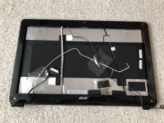 CARCASA CAPAC DISPLAY LAPTOP ACER E1 571 E1-571 E1-531 BONUS RAMA + BALAMALE