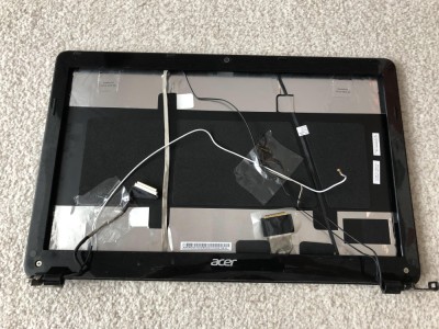 CARCASA CAPAC DISPLAY LAPTOP ACER E1 571 E1-571 E1-531 BONUS RAMA + BALAMALE foto