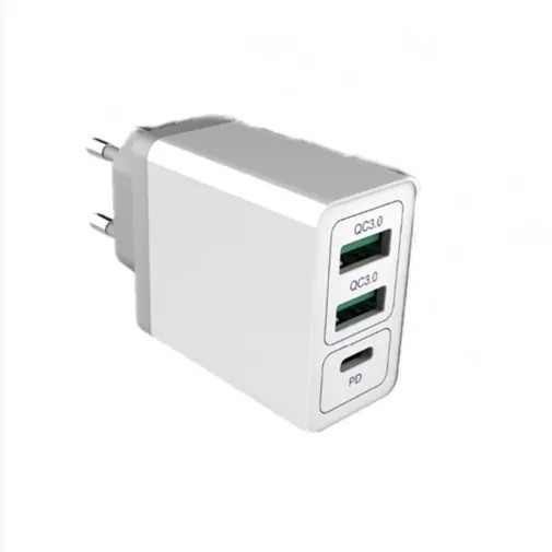 Incarcator 2 porturi USB 3.0 si 1 port USB tip C 36W Incarcare rapida
