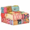 VidaXL Fotoliu puf modular, model petice, material textil