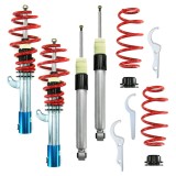 Suspensie sport reglabila JOM RedLine Audi A3 Seat Leon Toledo Altea VW Golf 5 6 Scirocco Passat B6 B7 CC Touran Skoda Octavia 2 Superb NOU