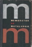 Memorator Metalurgie Benno Nachbar Editura Tehnica 1965 Pagini 566 Editie Veche Carti Tehnice