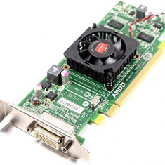 Placa video PC Radeon HD6350 512MB Low Profile DELL DP/N 1CX3M MFKYC adaptor DMS-59 la 2 x VGA inclus!