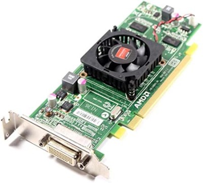 Placa video PC Radeon HD6350 512MB Low Profile DELL DP/N 1CX3M MFKYC adaptor DMS-59 la 2 x VGA inclus! foto