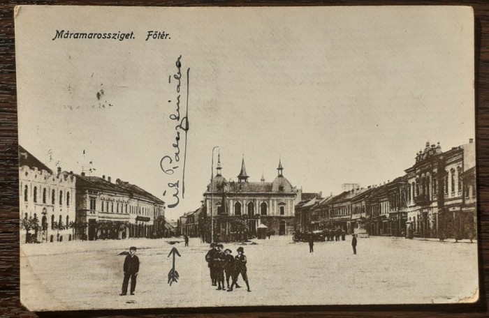 (162) CARTE POSTALA ROMANIA - SIGHETUL MARMATIEI (MARAMOROSSZIGET) -PIATA UNIRII