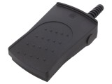 Comutator de picior negru
