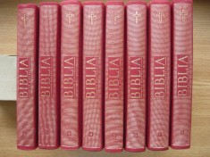 BIBLIA CU ILUSTRATII ( versiunea BARTOLOMEU ANANIA ) - 8 volume - 2011