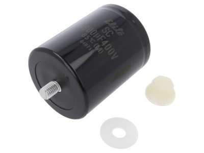 Condensator: electrolitic 3900uF 400VDC &amp;plusmn;20% M5 2000h 76x96mm, SC2G392MLS7696H2N foto