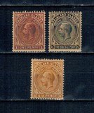 Falkland Islands 1912 - Uzuale Regele George V, nestampilate