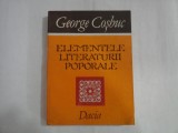 ELEMENTELE LITERATURII POPULARE - GEORGE COSBUC