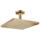 Cumpara ieftin Palarie de dus, Hansgrohe, Raindance E 300, cu brat de tavan, bronz periat