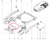 Traversa centrala spre fata Renault Megane 2, Fluence , intaritura originala 7782010021 Kft Auto, Automobile Dacia Mioveni