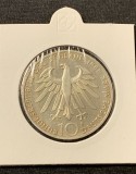 Moneda 10 mărci 1988 F RFG argint