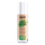 Fond de ten Anti Aging Foundation Natural, Quiz Cosmetics nr 01, 30ml