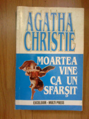 k0e AGATHA CHRISTIE - MOARTEA VINE CA UN SFARSIT foto