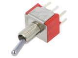 Comutator Basculant DPDT ON-ON 2A/250V 5A/28V