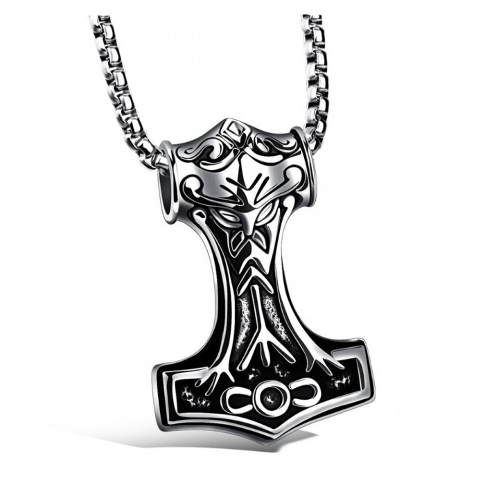 Lant+medalion INOX THor Lant+medalion INOX THor