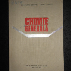 Constantin Rabega, Maria Rabega - Chimie generala (1975, editie cartonata)