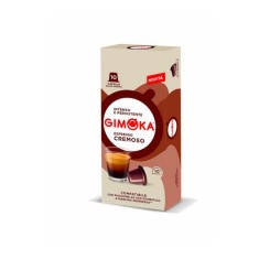 Capsule cafea Gimoka Espresso Cremoso compatibile Nespresso, 10 buc