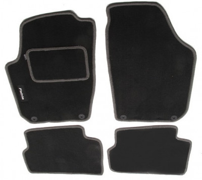 Set Covorase Auto Mocheta Fata + Spate Mammooth Skoda Fabia 2 2006-2014 Gri MMT A041 SKO35 PRM 02 foto