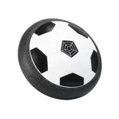 Minge de fotbal cu jet de aer Hover Ball, alb/negru