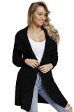 Cumpara ieftin M646-1 Cardigan calduros cu maneci lungi si doua buzunare
