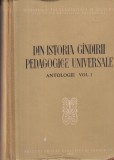I. C. Petrescu, G. G. Antonescu - Din istoria gandirii pedagogice universale.