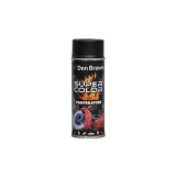Spray vopsea negru 400ml, rezistent la temperaturi inalte, finisaj uniform