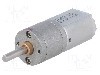 Motor DC, 6V DC, 3.2A, 30rot./min, POLOLU, 488:1 METAL GEARMOTOR 20DX46L MM 6V DUAL