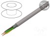 Cablu UNITRONIC&reg; LiHCH 4x0,34mm2 PO gri-bej 250V LAPP