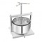 Presa manuala pentru struguri si fructe moi, Capacitate 12 l, Inox, 370x355x665 mm