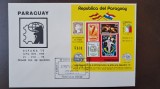 ZEPPELIN 1975 Paraguai Bl245 FDC PERFECTA