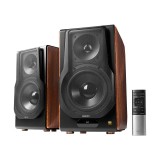 BOXE EDIFIER 2.0, RMS: 256W (2 x 8W, 1 x 120W, 1 x 120W), bluetooth, telecomanda wireless, volum, bass, treble, optical, coaxial, brown, USB, &quot;S3000MK