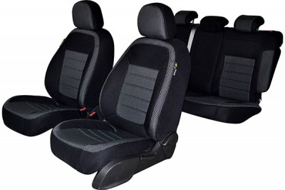 Set huse scaune dedicate Nissan QASHQAI 2014-2018 (Bancheta fractionata) foto