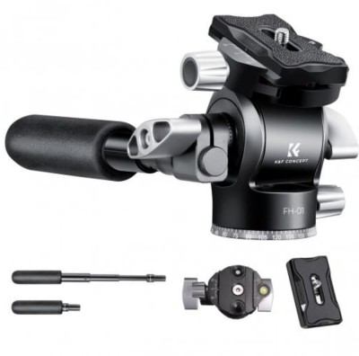 ​Cap Trepied Hydraulic 360&amp;deg; Metal K&amp;amp;F Concept KF31.048 cu Die-Cast Clamp foto