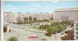 Bnk cp Bucuresti - Vedere din Piata Garii de Nord - uzata, Necirculata, Printata