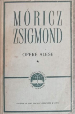 OPERE ALESE VOL.1-MORICZ ZSIGMOND-245583 foto