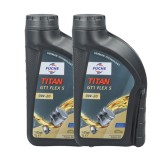 Pachet 2 Litri (2x 1L) - Ulei de Motor Fuchs TITAN GT1 FLEX 5 0W-20 (ACEA C6, API SP, BMW LL-17 FE+)