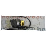 Kit reparatie macara geam fata Skoda Fabia 1 6y stanga electrica 2000-2007 (cablu role si suport geam), Rapid