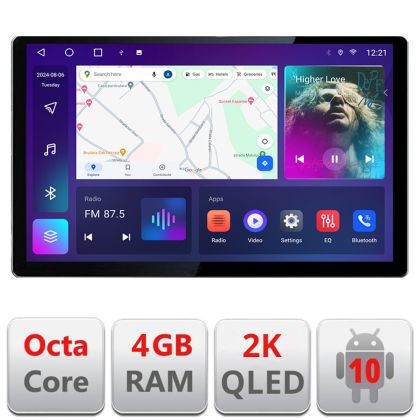 Navigatie dedicata Edonav Kia Ceed 2007-2009, Ecran 2K QLED 13&quot;,Octacore,4Gb RAM,32Gb Hdd,4G,360,DSP,Carplay,Bluetooth CarStore Technology