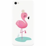 Husa silicon pentru Xiaomi Redmi Note 5A, Flamingo Pink