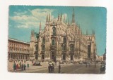 FA156 - Carte Postala - ITALIA - MIlano. Il Duomo, circulata 1962