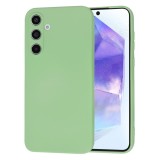 Husa silicon Samsung Galaxy A55 5G Techsuit SoftFlex, verde deschis