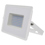 Cumpara ieftin Proiector LED V-tac, 50W, 4300 lm, lumina rece, 6500K, IP65 - alb