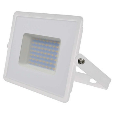 Proiector LED V-tac, 50W, 4300 lm, lumina rece, 6500K, IP65 - alb foto