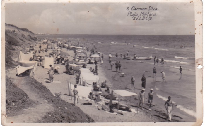 AMS % - ILUSTRATA CONSTANTA, PLAJA MILITARA ,, CARMEN SILVA&rdquo; - NECIRCULATA